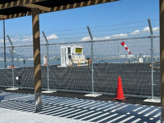 空飛ぶクルマの充電設備